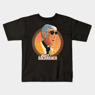 Burt Bacharach / Retro 60s Fan Design Kids T-Shirt